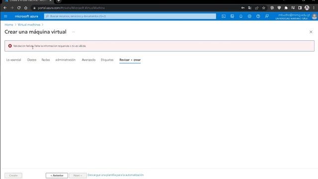 CONFIGURACION DE MAQUINA VIRTUAL EN MICROSOFT AZURE - WINDOWS SERVER 2016 смотреть онлайн