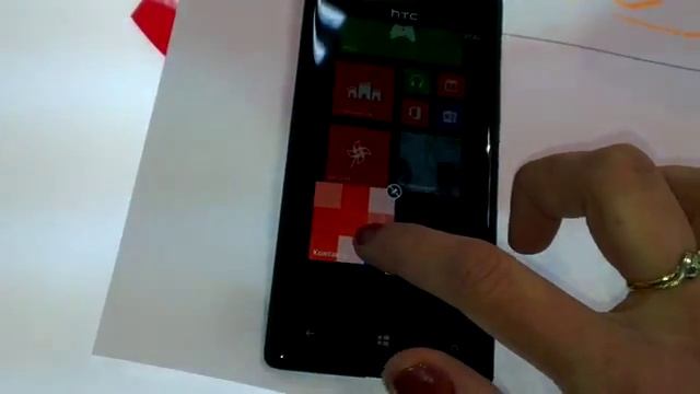 Live Tiles HTC 8X смотреть онлайн