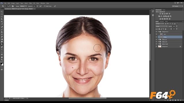 Invata sa editezi portretul perfect: dodge & burn смотреть онлайн