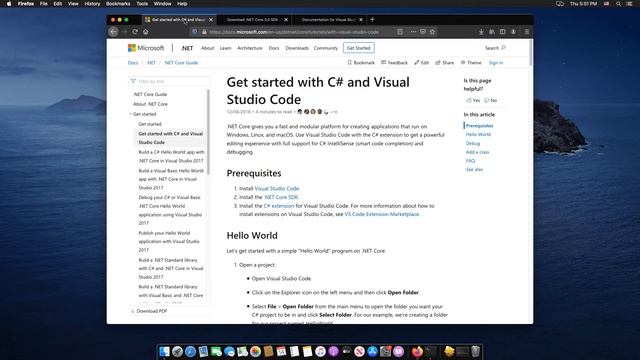 Install Visual Studio Code On macOS смотреть онлайн