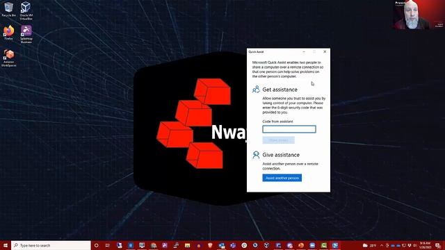 Using the Microsoft Quick Assist Tool for Remote Support Assistance смотреть онлайн