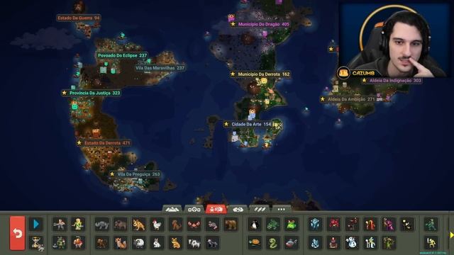 CANHÕES, Religião e Novos Prédios!! - Mod da Renascença - Worldbox смотреть онлайн