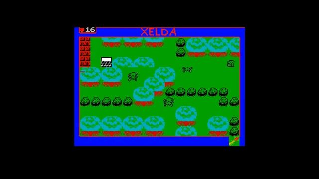 ZX Spectrum -=Xelda Quest for the Golden Apple=- new game смотреть онлайн