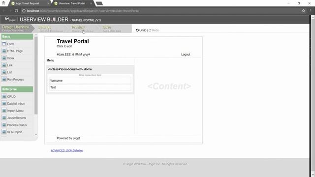 Getting Started with Joget Workflow v5 Part 4 - Designing a Userview смотреть онлайн