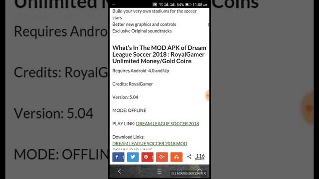 Dream league soccer 18 Unlimited coins download смотреть онлайн