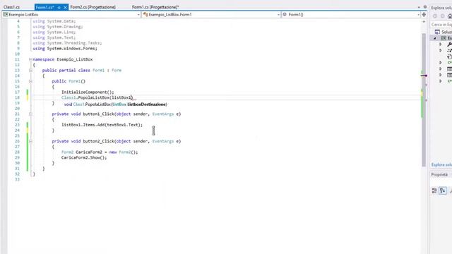 Come inviare gli stessi dati a 2 ListBox in 2 form diversi in C# смотреть онлайн