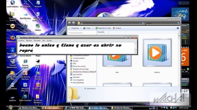 skins para el reproductor de windows media смотреть онлайн