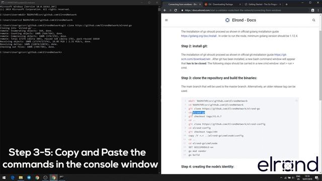 Elrond - Connecting to the testnet tutorial (Windows OS) смотреть онлайн