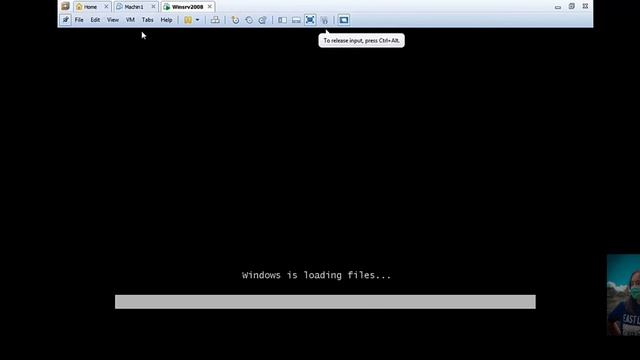 Installation of Windows Server 2008 R2 in Vmware Workstation смотреть онлайн