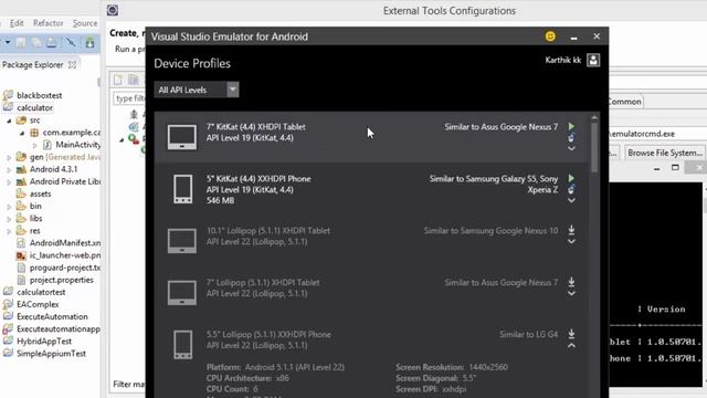 Configuring VS Emulator for Android in Eclipse -- Part 2 (Tools Series) смотреть онлайн