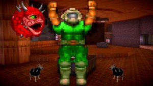 DoomGuy Dance | Polish Cow Meme | Doom 1993 funny momemnts