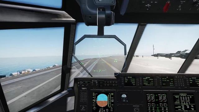 AC-130 entangled on a carrier deck!!! | CVN-73 Super Carrier | DCS World смотреть онлайн