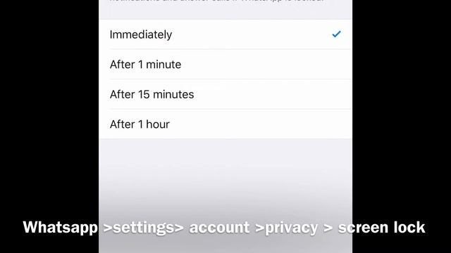 How to lock Whatsapp on iPhone | new setting | iphone xs | Face ID смотреть онлайн