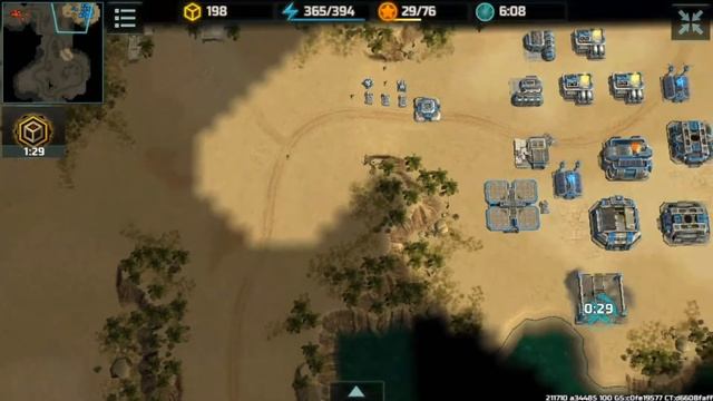 Art Of War 3: Global Conflict: multiplayer strategy: Vertex attack at 8 minutes: it's working !! смотреть онлайн