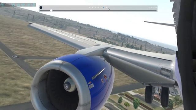 X PLANE 11 | Landing Into San Diego | Boeing 733 | Butter !! смотреть онлайн