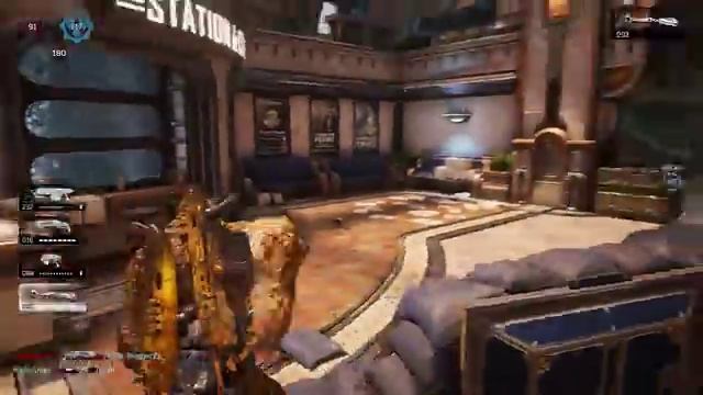 Gears of War 4 - Multiplayer KOTH - New Maps - War Machine (match ends with a twist) смотреть онлайн