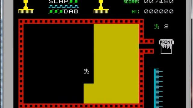Slap Dab - Sinclair ZX Spectrum - emulador DamSpecEm 0.3 - probado Windows 7 x64 смотреть онлайн