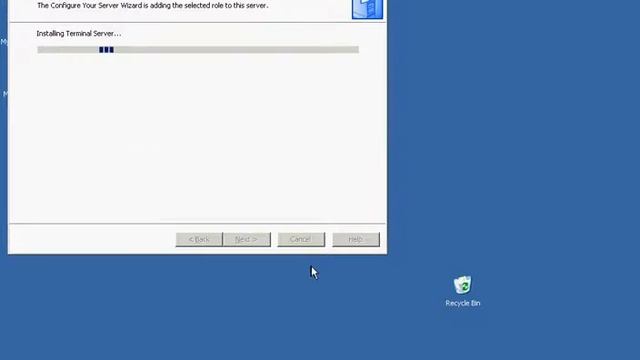 Windows Server 2003 Terminal Server Installation смотреть онлайн