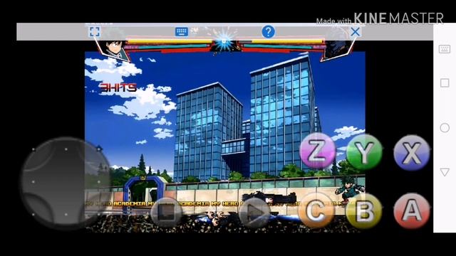 เกม My Hero Academia MUGEN Android смотреть онлайн