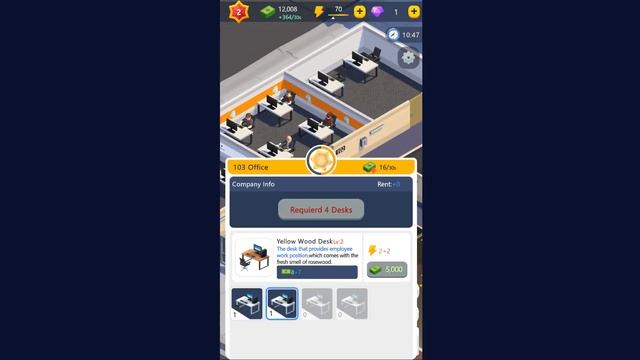 Office Building - Idle Tycoon Gameplay Android смотреть онлайн