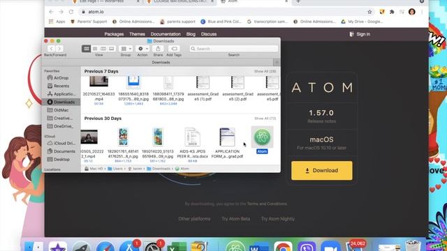 ATOM Installation for Mac OS смотреть онлайн
