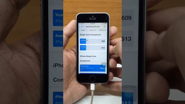 Apple iPhone SE Geekbench 6 Result смотреть онлайн