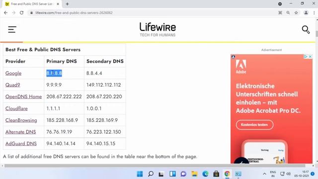 Change DNS To Google In Windows 11| How to Set Up 8.8.8.8 DNS | Windows में DNS कैसे बदले смотреть онлайн