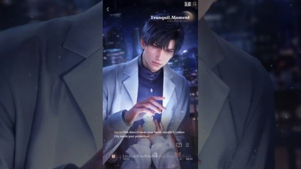 Tranquil Moment Zayne Tender Moments Love and Deepspace