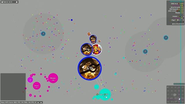 AGARIO MULTIBOX TAKEOVER #agario смотреть онлайн
