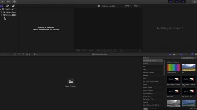 How To Start A New Project In Final Cut Pro X смотреть онлайн