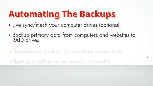 110711 Action Coaching Club Data Backups смотреть онлайн