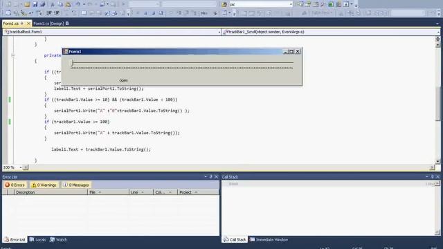 trackbar servo control.mpeg смотреть онлайн