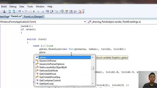 Aplikasi Microsoft paint sederhanan menggunakan bahasa c# смотреть онлайн