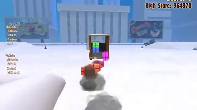 Attempting a side flip | Turbo Dismount | ep 4 | IOS games смотреть онлайн