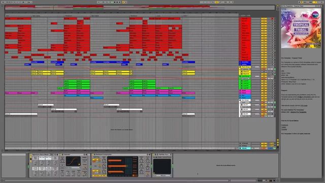 Tropical Tribal Ableton Pro Template смотреть онлайн
