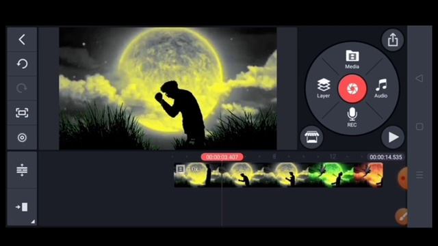 Kinemaster Moon Effect 2022|kinemaster moon background in santali смотреть онлайн