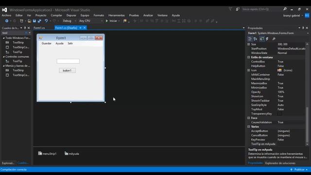 toolTip mensaje de ayuda en c# смотреть онлайн