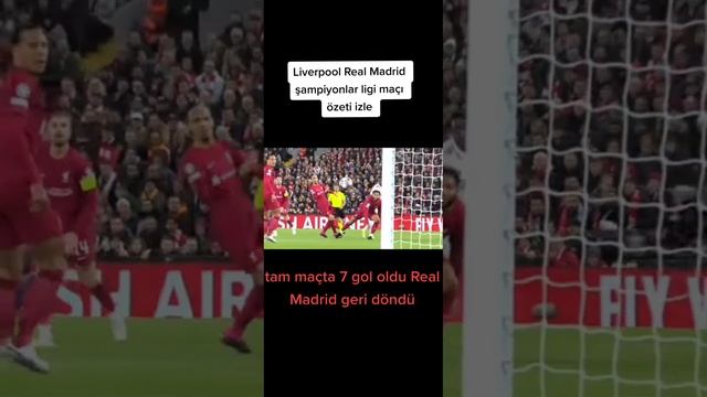 Liverpool 2-5 Real Madrid. Geniş Maç özeti Izle.   #liverpool #realmadrid #macozetleri #video