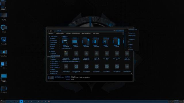 7tsp and iPack Gen-2 Plasma Blue Icon Pack version 2 for Windows® 7 w8 8.1 w10 смотреть онлайн
