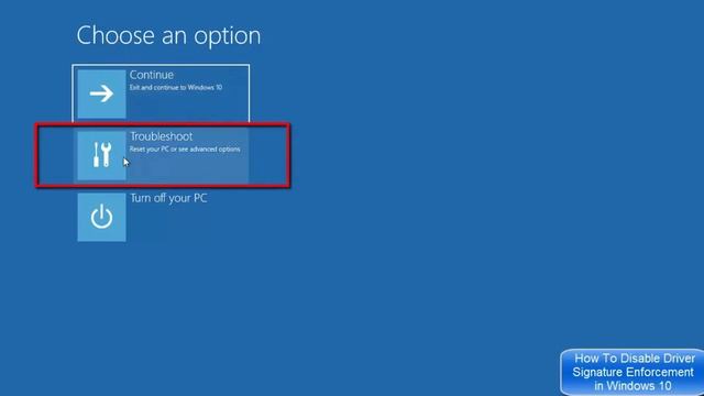 Driver Signature Disable On Windows 10 смотреть онлайн