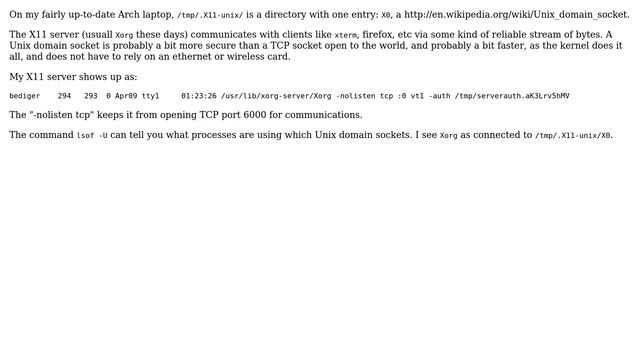 Unix & Linux: What is `/tmp/.X11-unix/`? (3 Solutions!!) смотреть онлайн