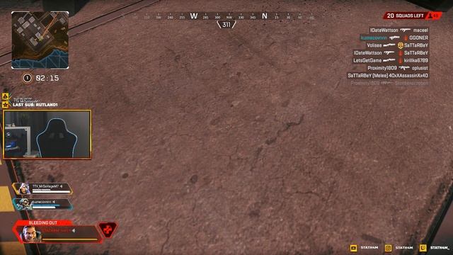 ПЛАВЛЮСЬ, ЖАРА +32 / stath4m APEX LEGENDS стрим смотреть онлайн