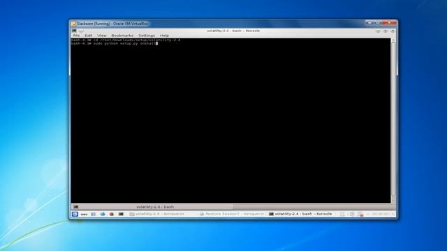 How To Use Volatility Tool In Slackware For Memory Dumping смотреть онлайн