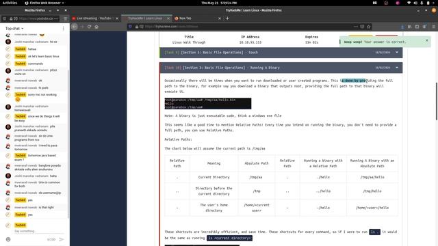 Learn Linux with TryHackme смотреть онлайн