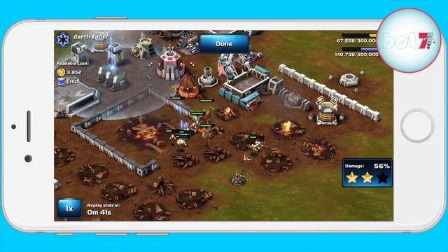 Star Wars Commander: My Episode #1 Rebels Attacking The Empire