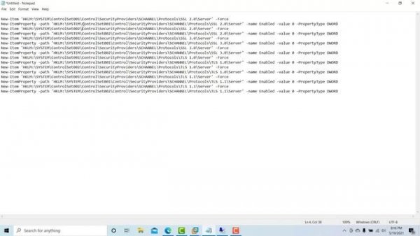 How to disable SSL 3.0 SSL 2.0 and TLS 1.1 and 1.0 at 1 time GO