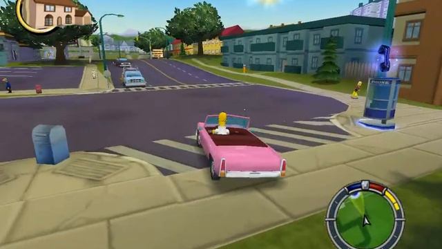 The simpsons hit and run дрифт по городу смотреть онлайн