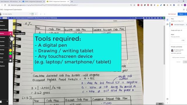 Google Classroom Tips: Grading assignments with KAMI extension смотреть онлайн