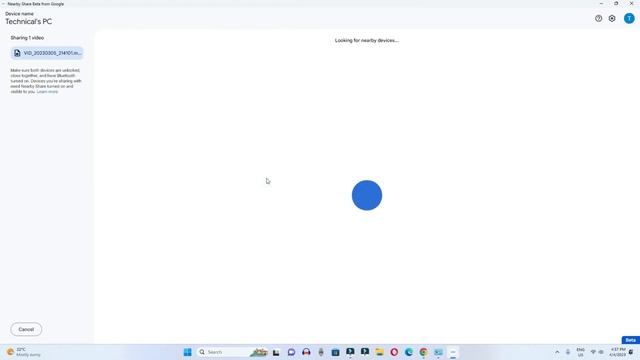 How to Send and Receive Any File in Between Windows and Android Devices Using Nearby Sharing смотреть онлайн