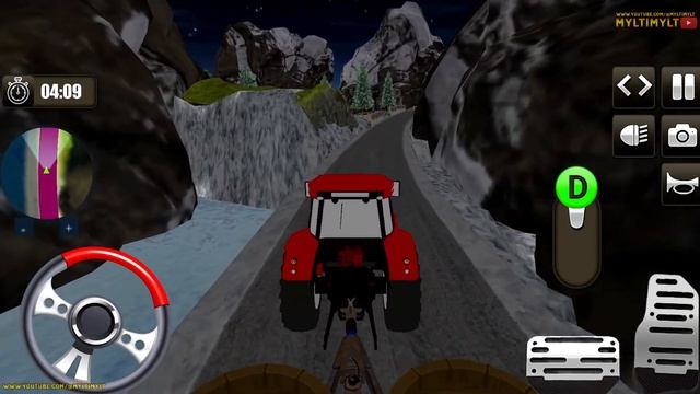 Heavy Tractor Trolley 3D - Farming Tractor Driver - Android GamePlay смотреть онлайн